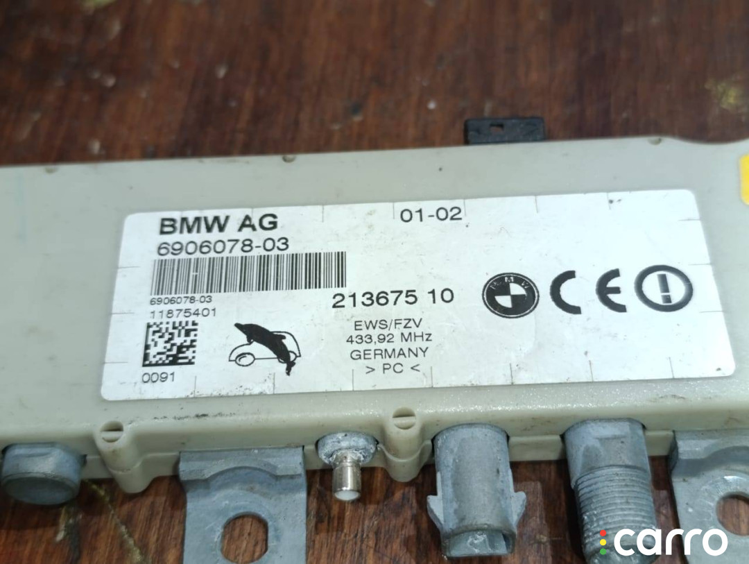 21367510, 690607803 Усилитель антенны BMW 5 E39 - фото №5
