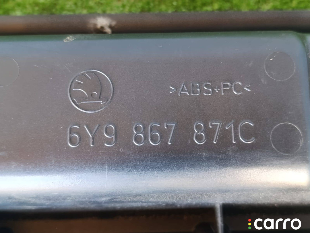 6Y9867871C, 69980001 шторка багажника Skoda Fabia (6Y) 2007г. - фото №10