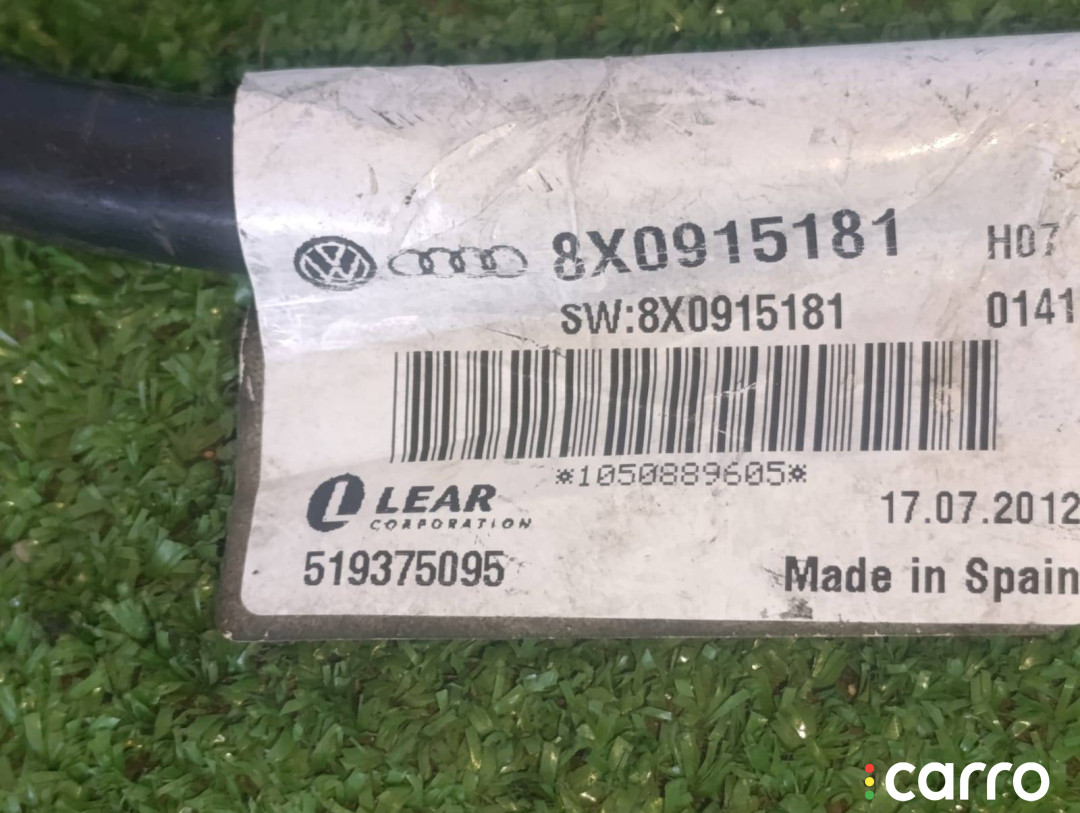 8X0915181 Минусовой провод Audi A6 4G/C7 - фото №5