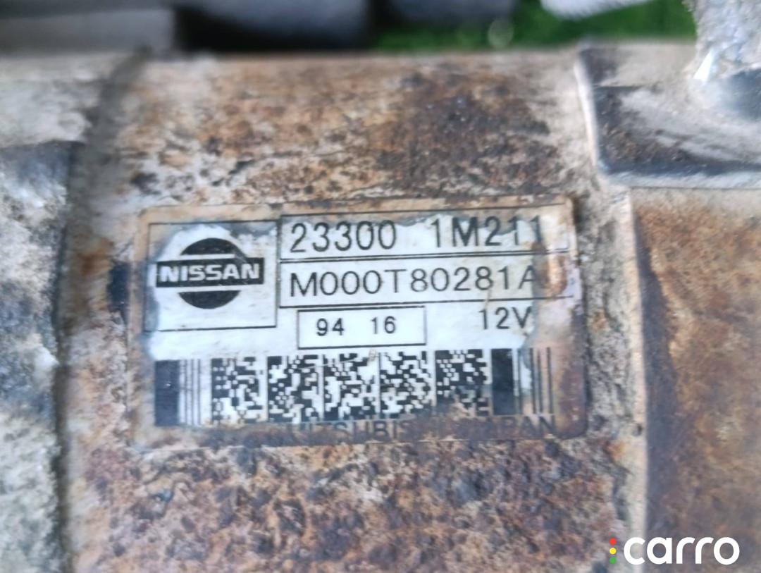 233001M211 Стартер Nissan Almera N15 1999г. - фото №9