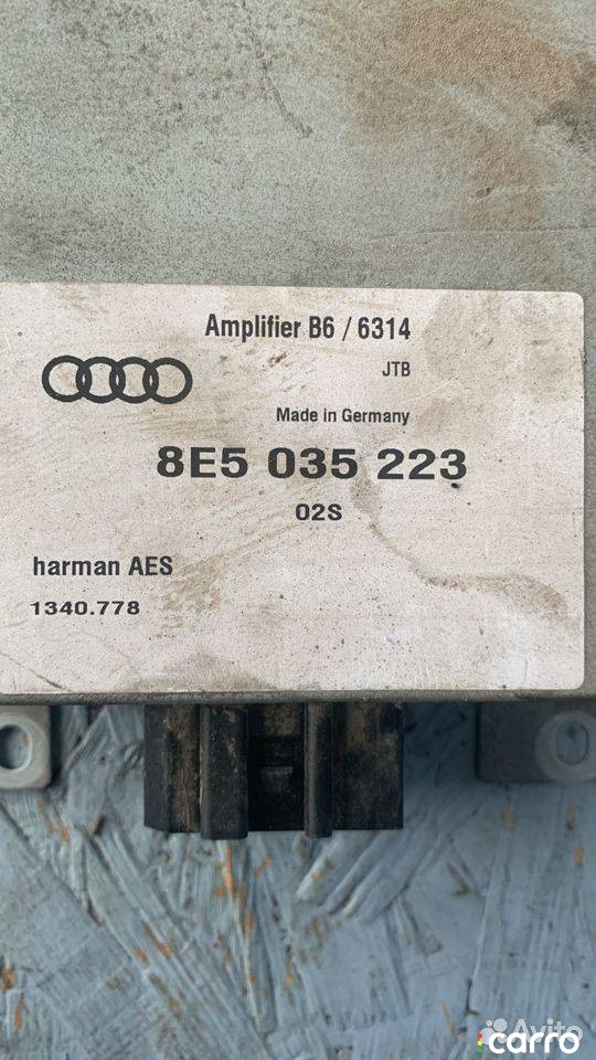 8E5035223 Усилитель музыкальный Audi A4 B7 - фото №4