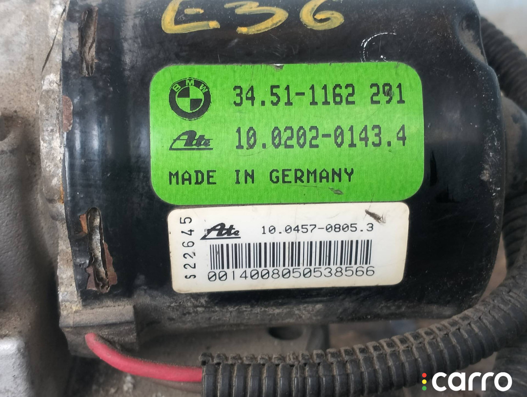 34511162291 Блок ABS BMW 3 E36 - фото №2