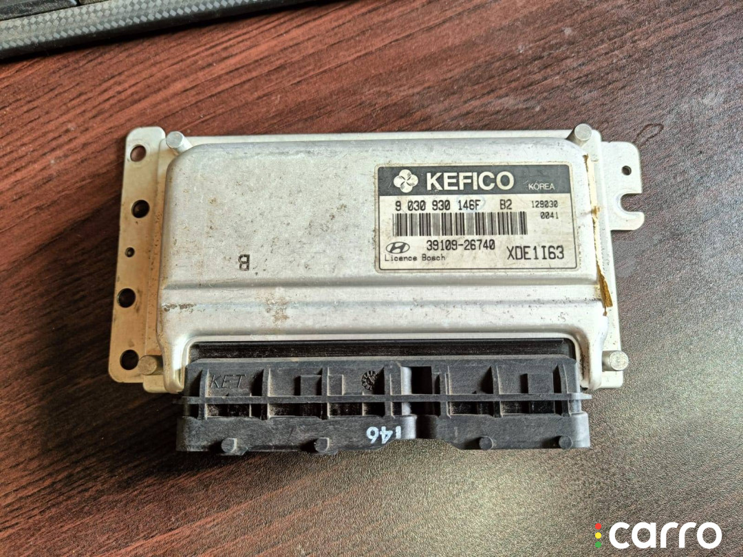 3910926740, 9030930146F, 9030930146FB2 Блок управления двигателем Hyundai Elantra XD 2002г. - фото №1