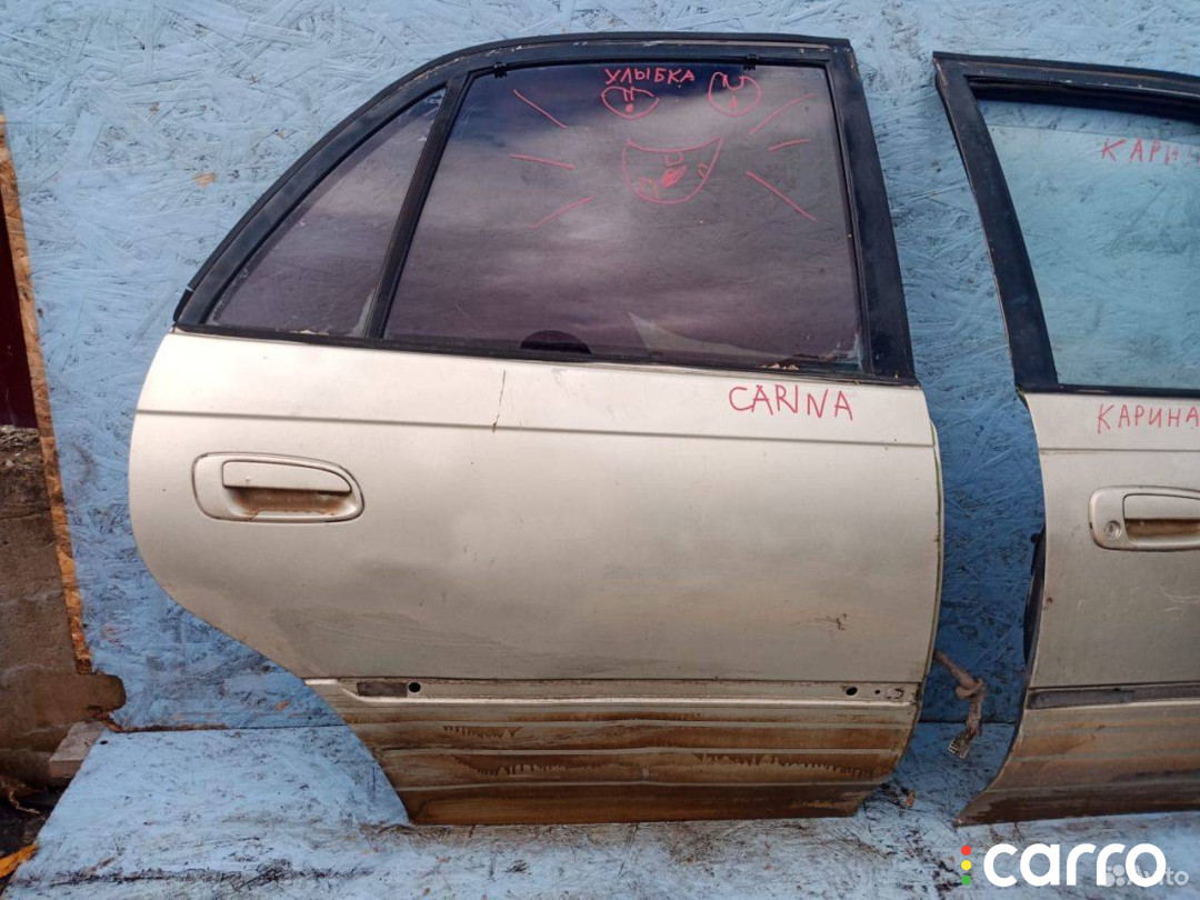 Дверь правая Toyota Carina T190 - фото №7