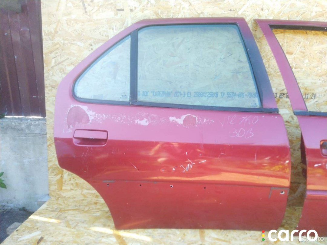 Дверь правая Peugeot 306 - фото №3