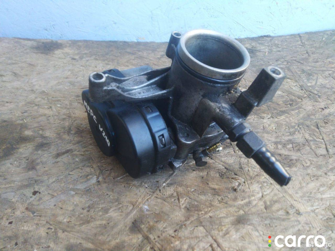 11154016 заслонка дроссельная Mercedes-Benz E W210/S210 - фото №2