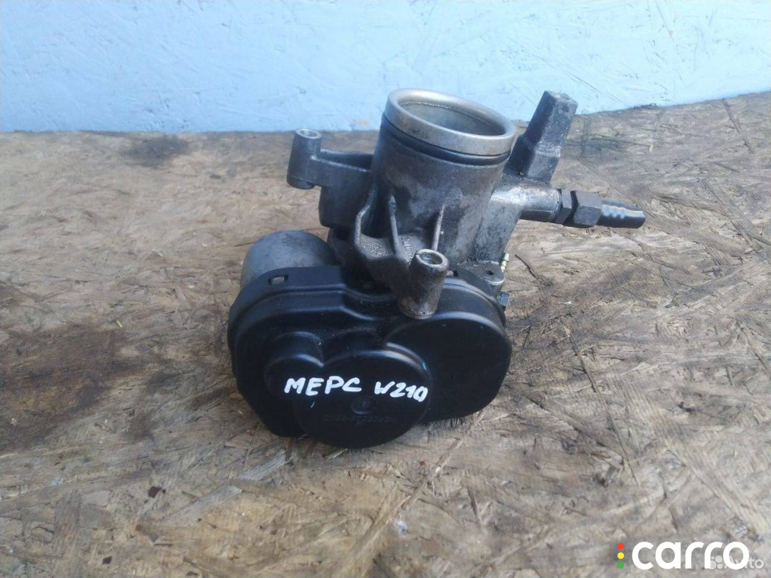 11154016 заслонка дроссельная Mercedes-Benz E W210/S210 - фото №6
