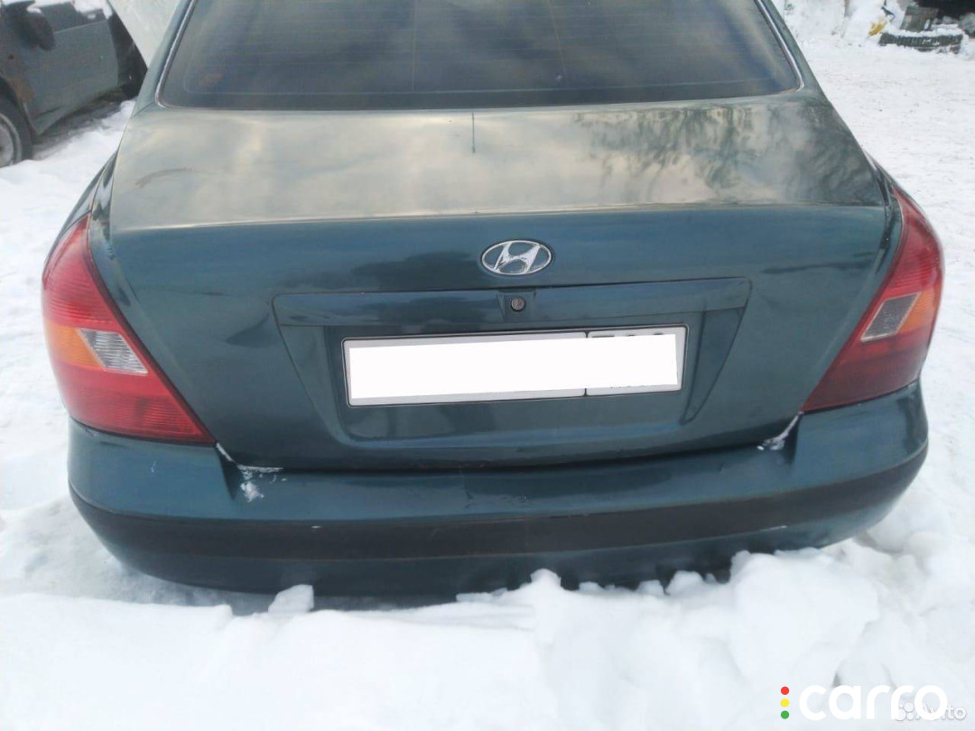 Крышка багажника (дверь 3-5) Hyundai Elantra XD 2002г. - фото №1
