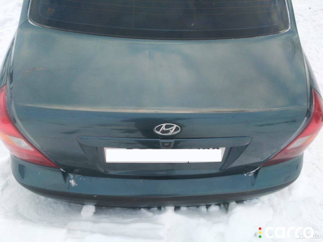 Крышка багажника (дверь 3-5) Hyundai Elantra XD 2002г. - фото №2