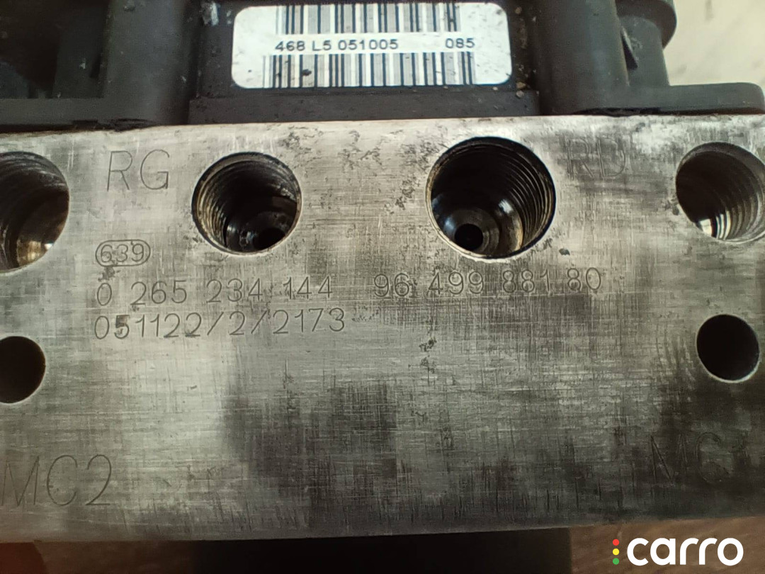 9657352680 Блок ABS Citroen C4 2006г. - фото №4
