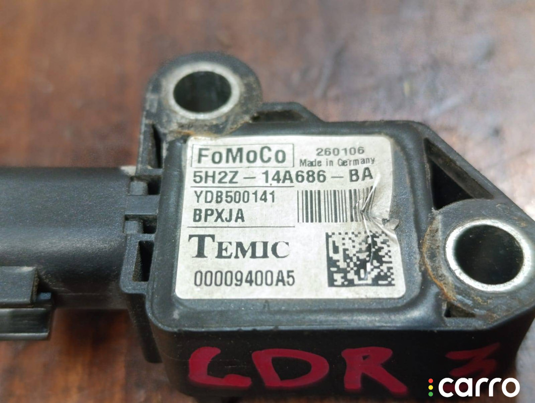 YDB500141, 5H2Z14A686BA датчик удара Land Rover Discovery 3 2006г. - фото №3