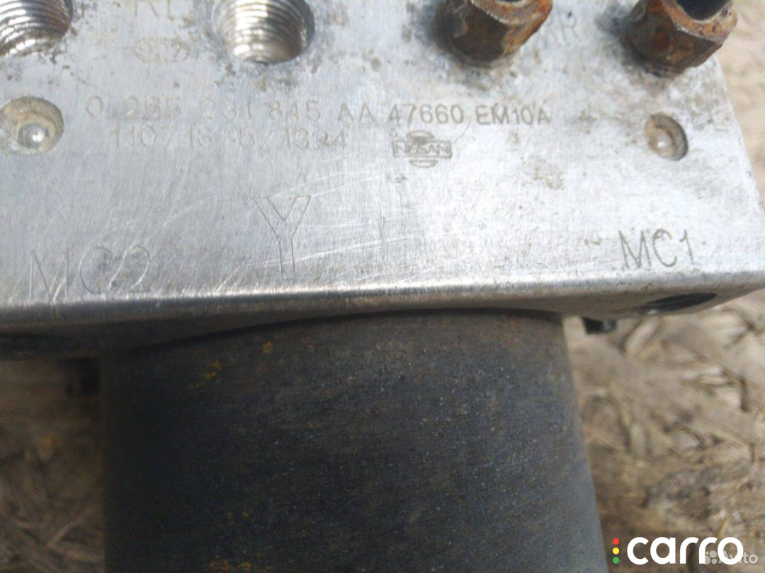 0265800580 Блок ABS Nissan Tiida C11 - фото №4