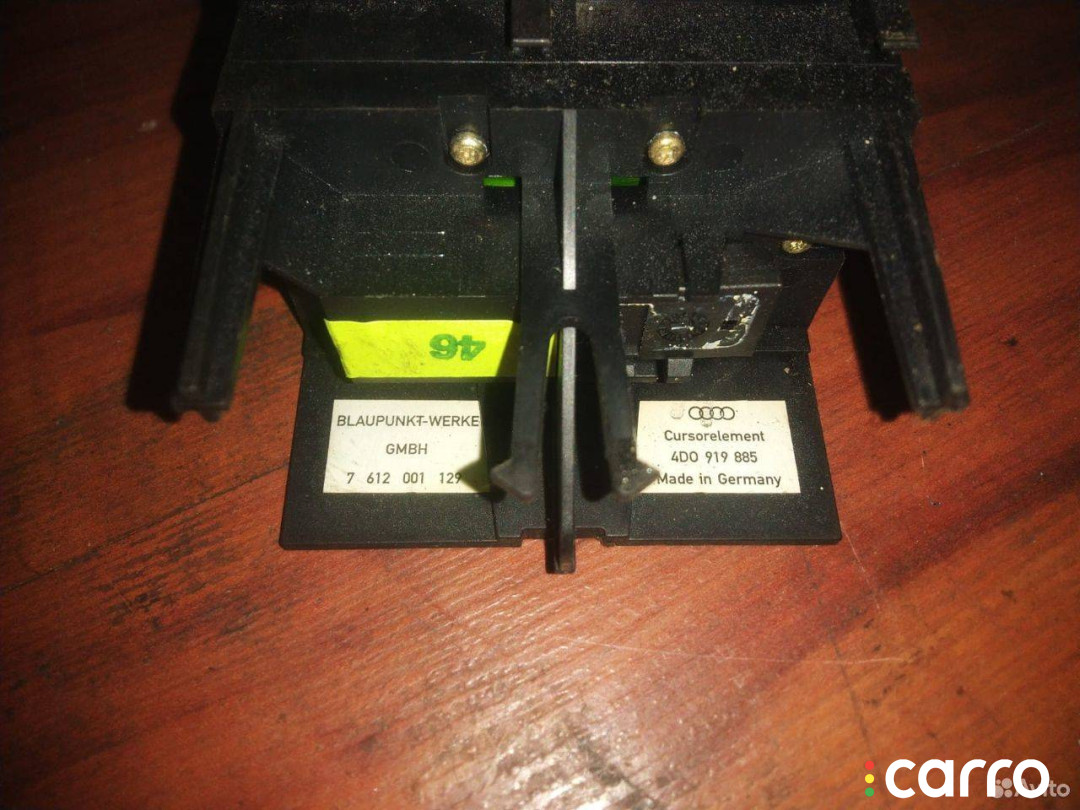 4D0919885, 7612001129 блок кнопок Audi A8 D2/4D 1998г. - фото №5