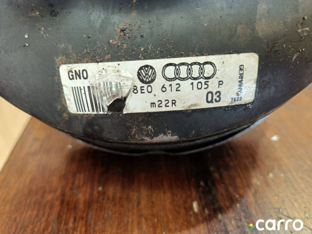 8E0612105P Вакуумный усилитель тормозов Audi A4 B6 2003г. - фото №3