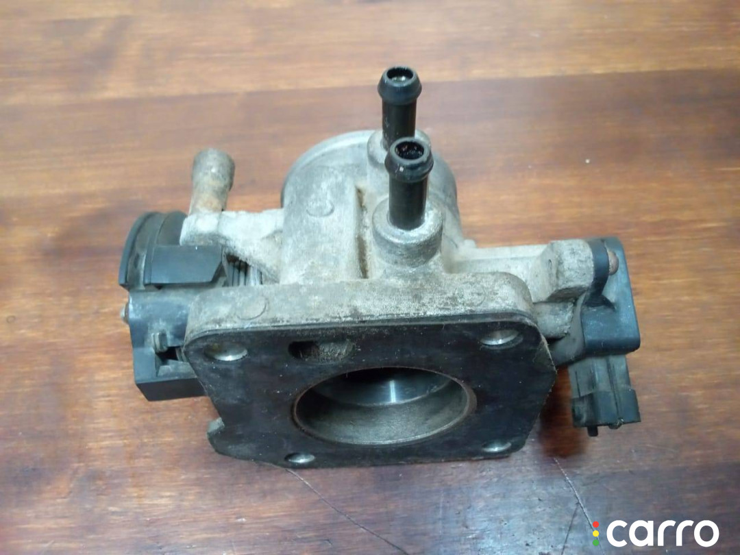 35170-22600, 9600930002 заслонка дроссельная Hyundai Getz 2005г. - фото №3