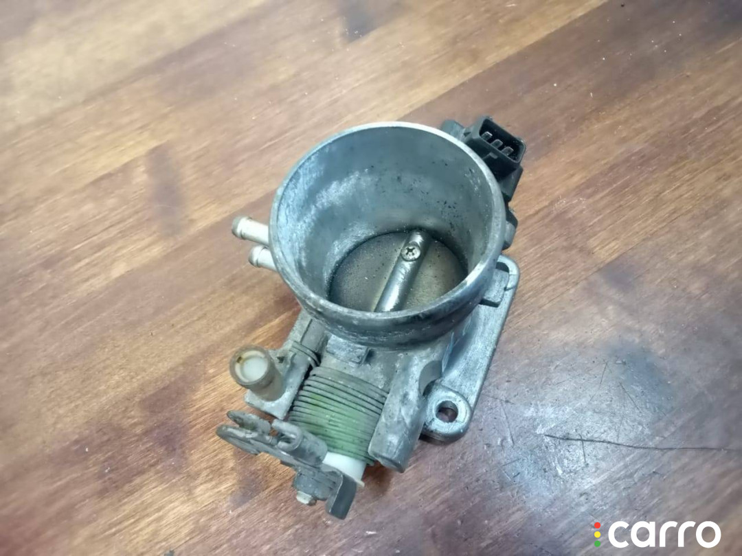 9600930001, 35PO22010 заслонка дроссельная Hyundai Lantra J2 1998г. - фото №3