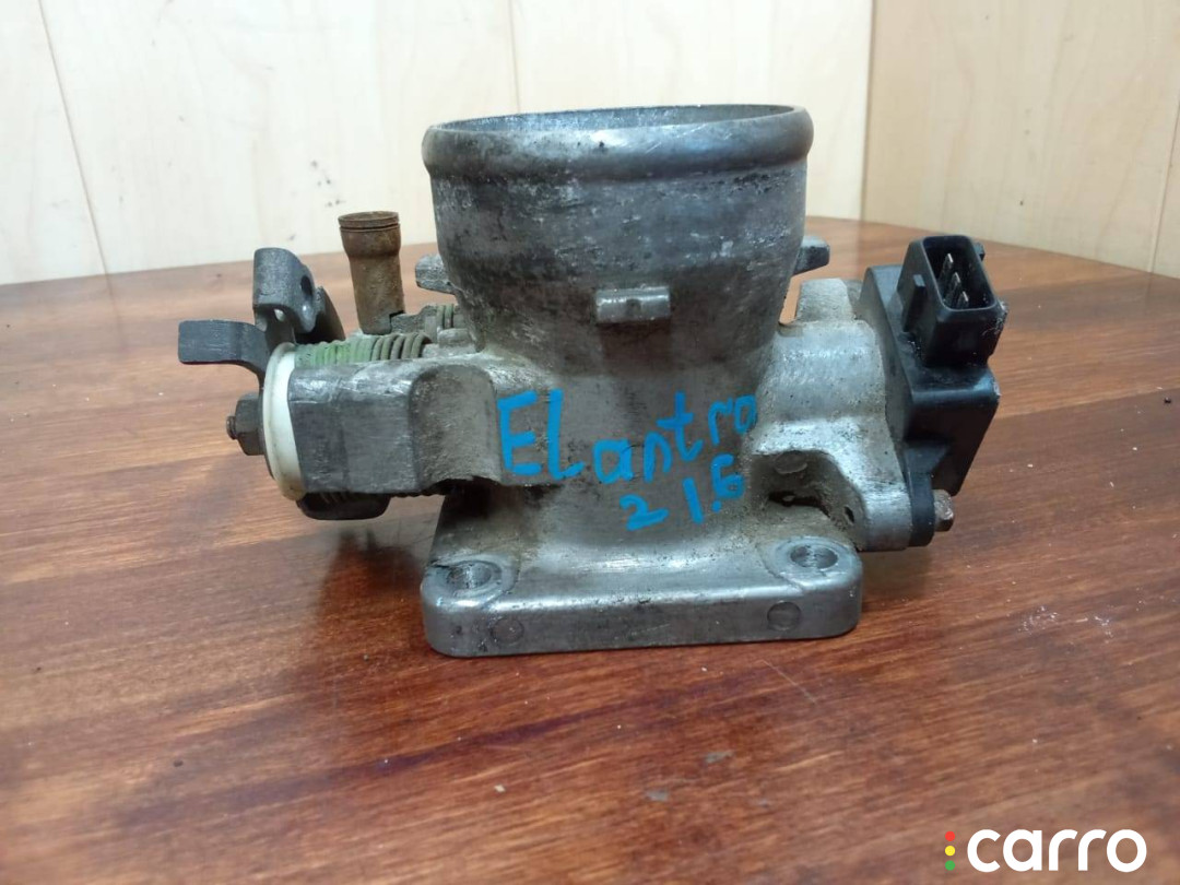 9600930001, 35PO22010 заслонка дроссельная Hyundai Lantra J2 1998г. - фото №7