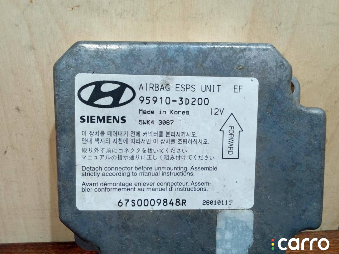 95910-3D200 Блок AirBag Hyundai Sonata EF - фото №4