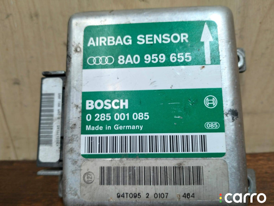 8A0959655, 0285001085 Блок AirBag Audi 100 C4 - фото №3