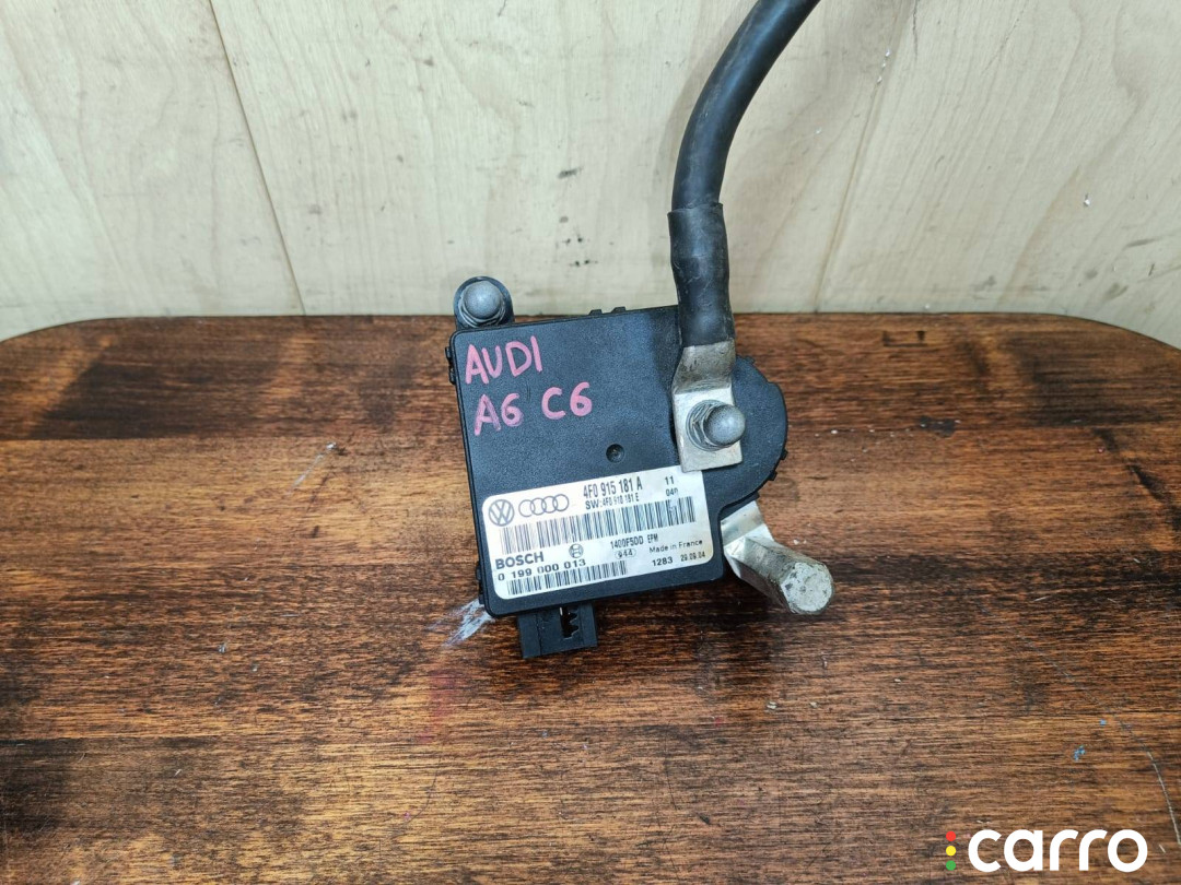 4F0915181A, 0199000013, 4F0910181E блок управления аккумулятором Audi A6 4F/C6 2005г. - фото №2