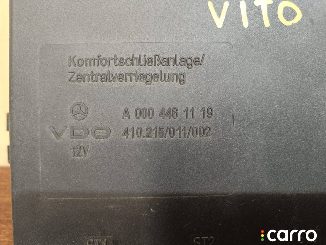 A0004461119, 410215011002 Блок комфорта Mercedes-Benz Vito W638 2000г. - фото №2