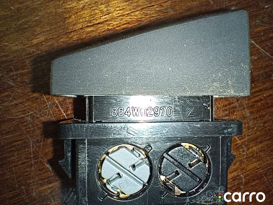 864W02970 Кнопка обогрева сидений Hyundai Sonata EF - фото №5