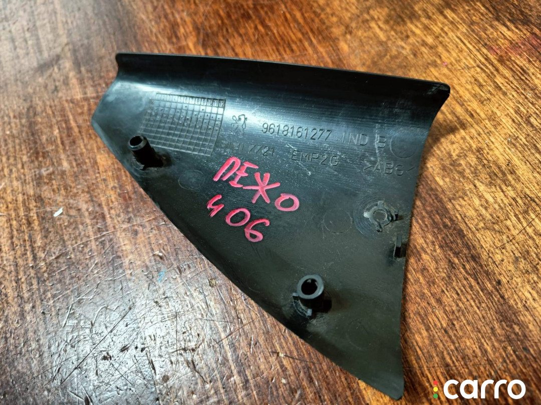 9618161277, 9618161177 Накладка (крышка) на зеркало Peugeot 406 2000г. - фото №6
