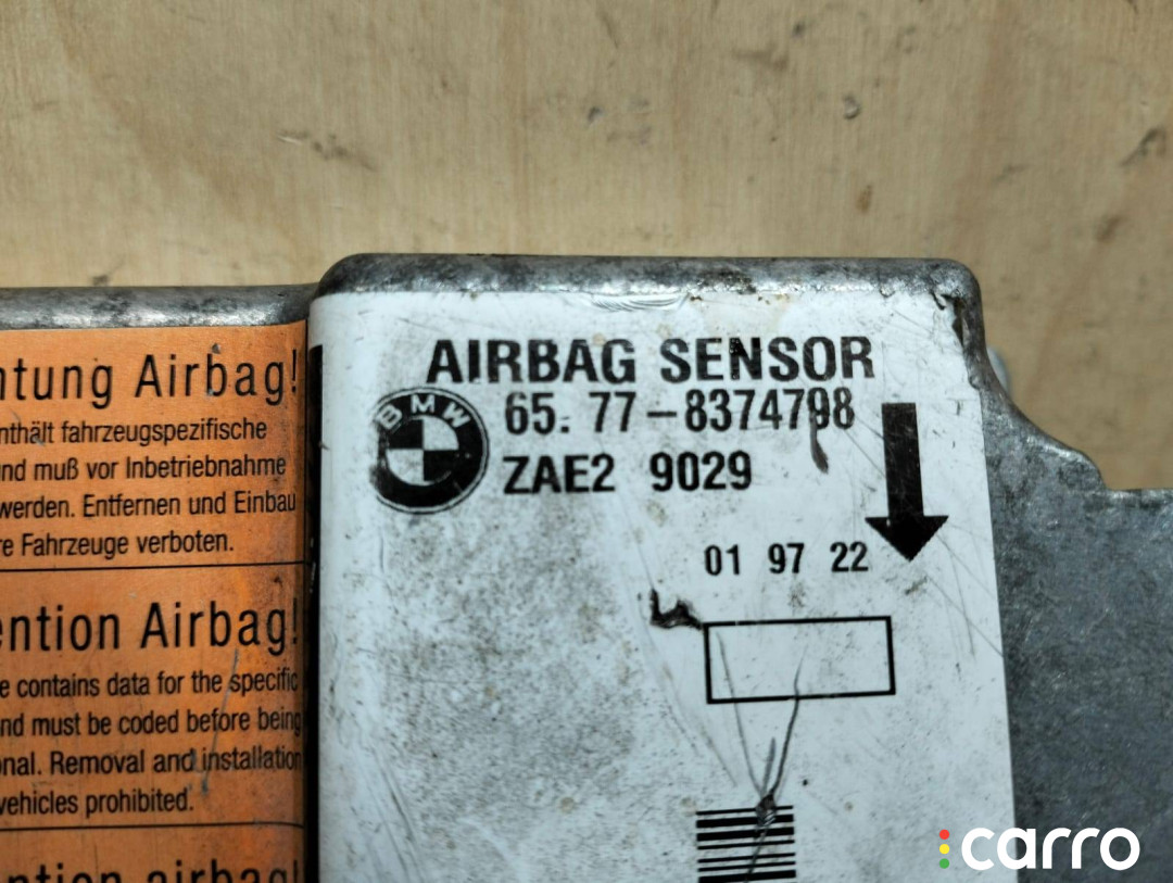 65778374798 Блок AirBag BMW 3 E36 - фото №2