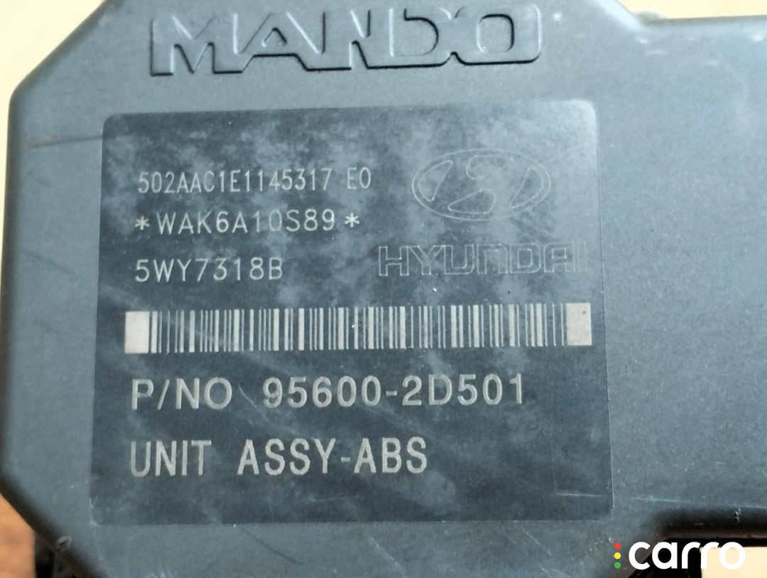 BH60105000, 956002D501, 58920-2D611 Блок ABS Hyundai Elantra XD 2005г. - фото №10