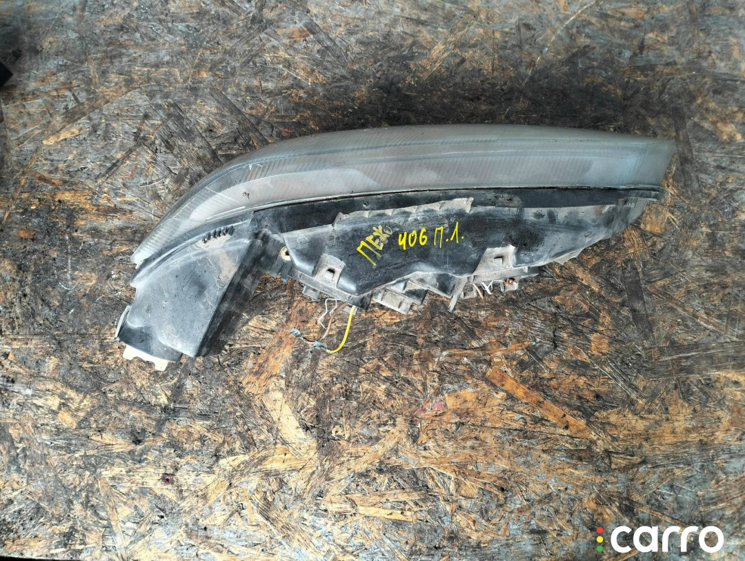 Фара левая Peugeot 406 1998г. - фото №7