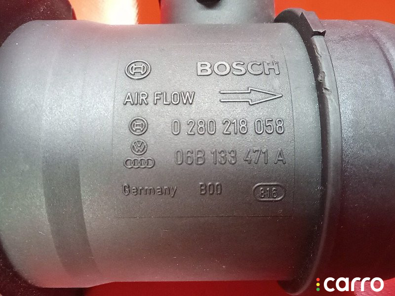 0280218058 ДАТЧИК РАСХОДА ВОЗДУХА Audi A4 - фото №6