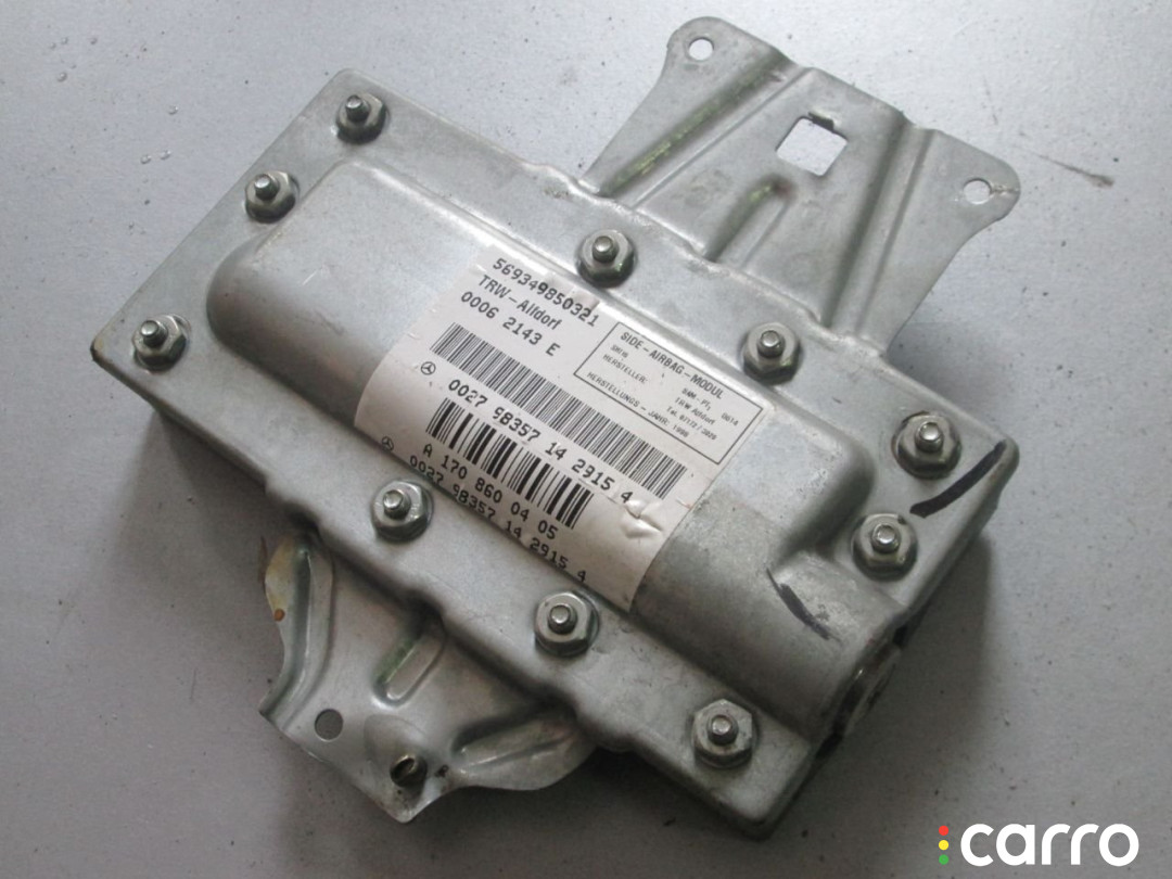 A1708600405 Подушка безопасности боковая (в дверь) Mercedes C W202 1998г. - фото №1