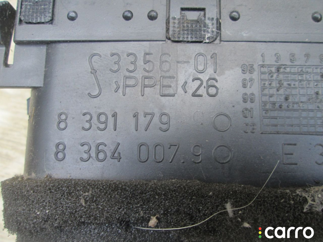 8391179 Дефлектор обдува салона BMW 3 E46 2001г. - фото №2
