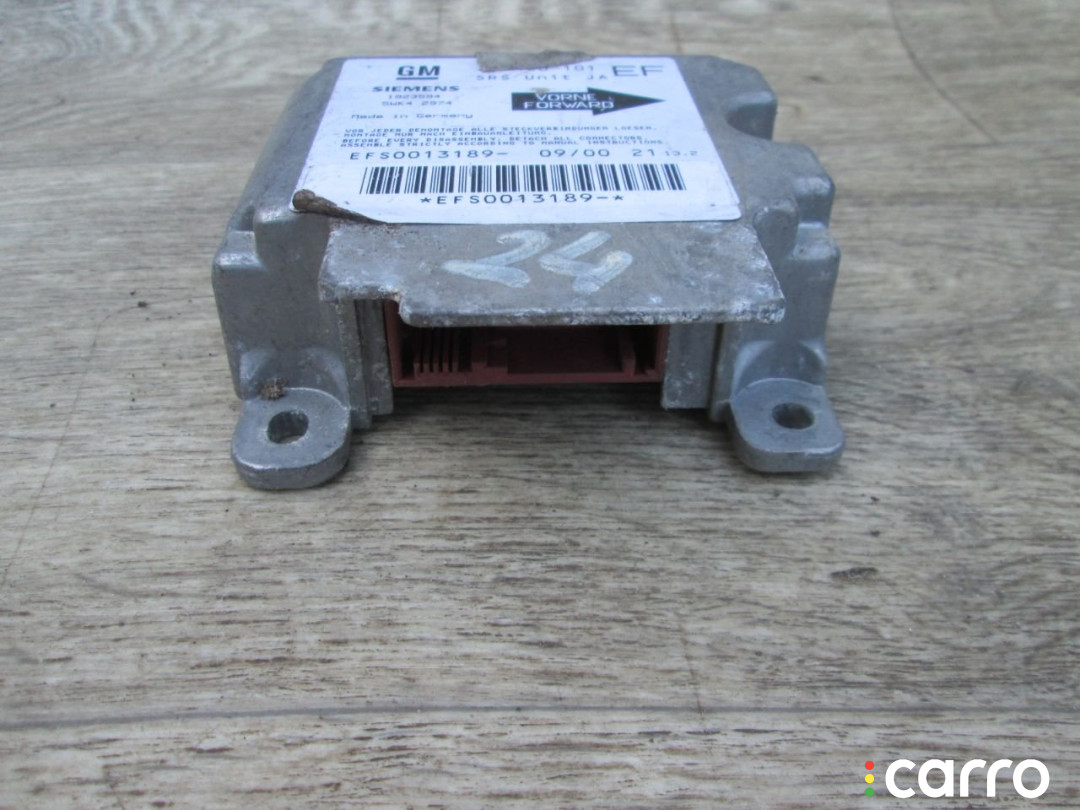 1923594, 5WK42974 Блок AirBag Opel Omega B 2002г. - фото №1