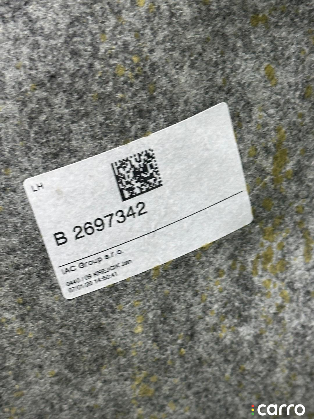 8079199, 51448079199, 8079199-10, HI007919910, 35709, NR.16079710, 286709, B2697342 потолок BMW 3 G20/G21 2020г. - фото №8