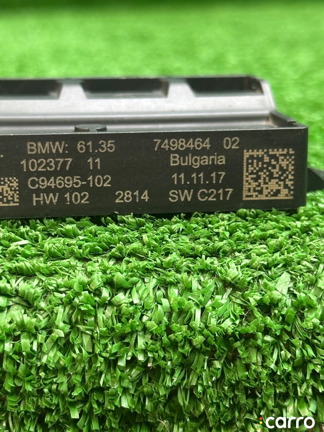 61357498464, 7498464 блок управления бесключевым доступом BMW 5 G30/G31 2018г. - фото №4