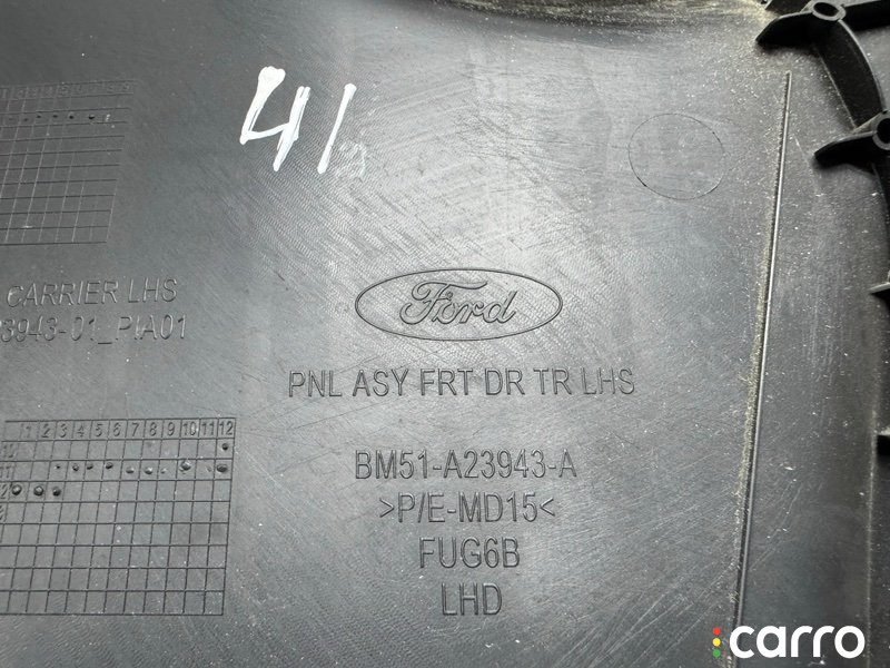 BM51A23943 Обшивка двери передняя левая FORD Focus 3 2012г. - фото №8