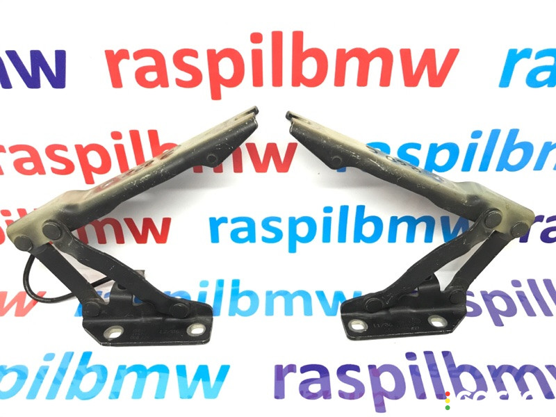 7008727, 41617008727, 7008728, 41617120275, 41617120276, 41617008728 петля капота BMW 5-series 2006г. - фото №1