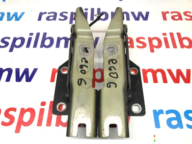 7008727, 41617008727, 7008728, 41617120275, 41617120276, 41617008728 петля капота BMW 5-series 2006г. - фото №2