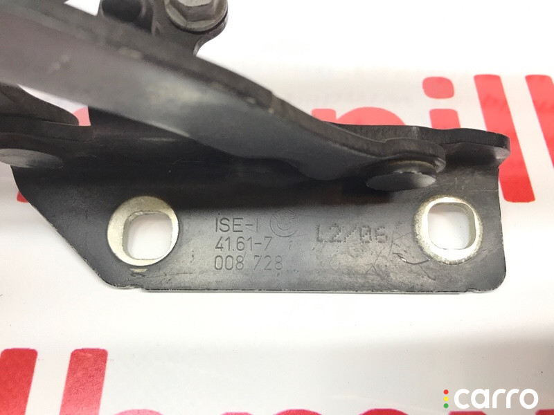 7008727, 41617008727, 7008728, 41617120275, 41617120276, 41617008728 петля капота BMW 5-series 2006г. - фото №9