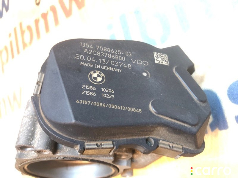 13547588625 Дроссельная заслонка BMW 3-series 2013г. - фото №3