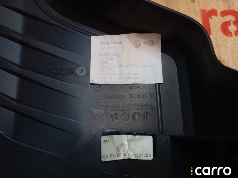2629114, 11127594344, 4610358, 11127636791 Крышка двигателя декоративная BMW 3-series 2013г. - фото №6