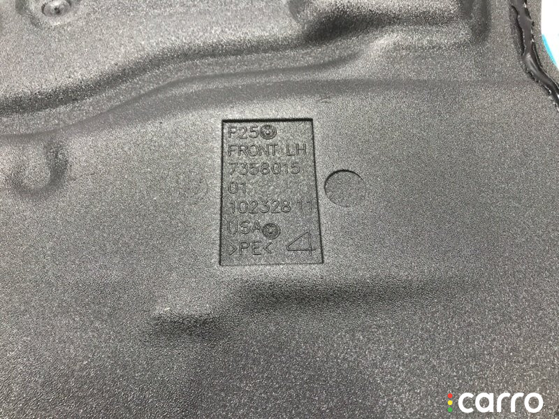 51487351195, 7358015, 51487267521 Шумоизоляция двери BMW X3 2014г. - фото №3