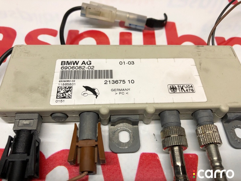 6906082, 65256906082 усилитель антенны BMW 5-series 2003г. - фото №2