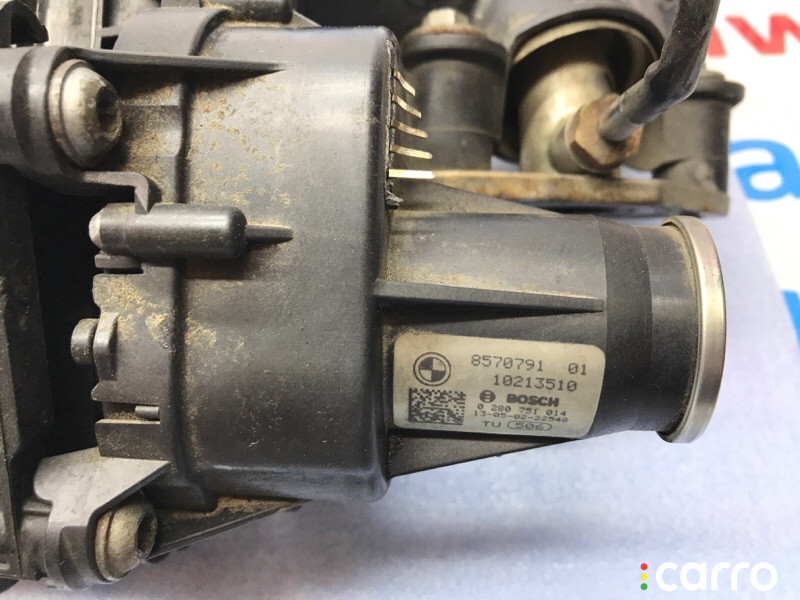 8570791, 7807991, 8570087, 11617807991, 12218570087, 11618570791 коллектор впускной BMW X3 2013г. - фото №16