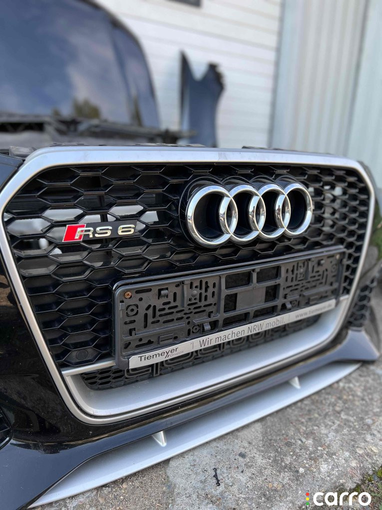Передняя часть (ноускат) в сборе Audi RS6 2013г. - фото №2