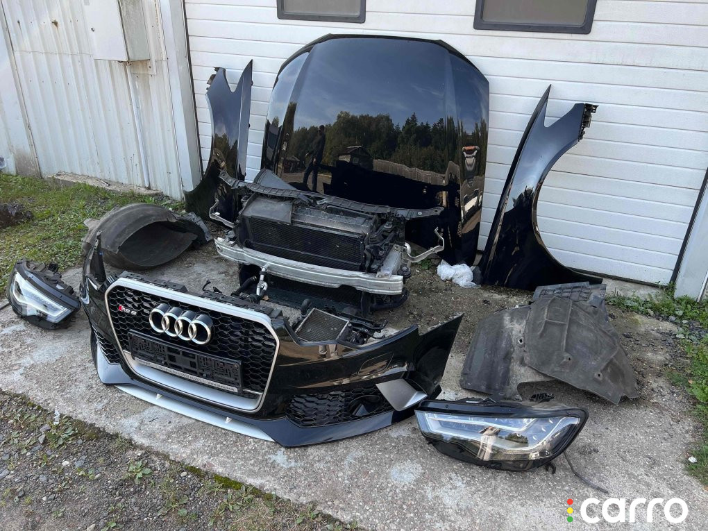Передняя часть (ноускат) в сборе Audi RS6 2013г. - фото №6