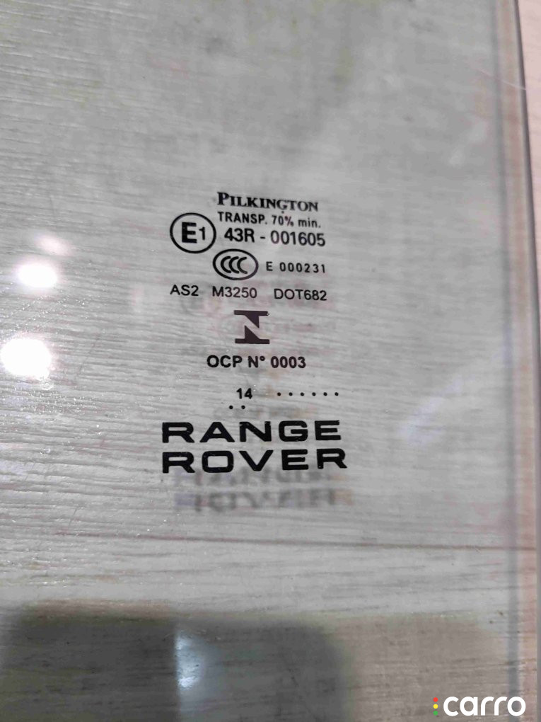 Стекло двери задней левой Land Rover Range Rover Sport 2014г. - фото №2