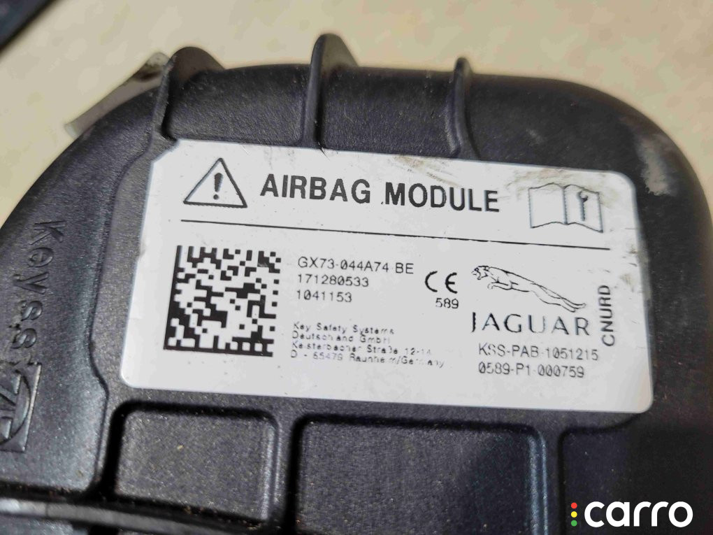 GX73044A74BE Подушка безопасности пассажира Jaguar F-Pace 2018г. - фото №3