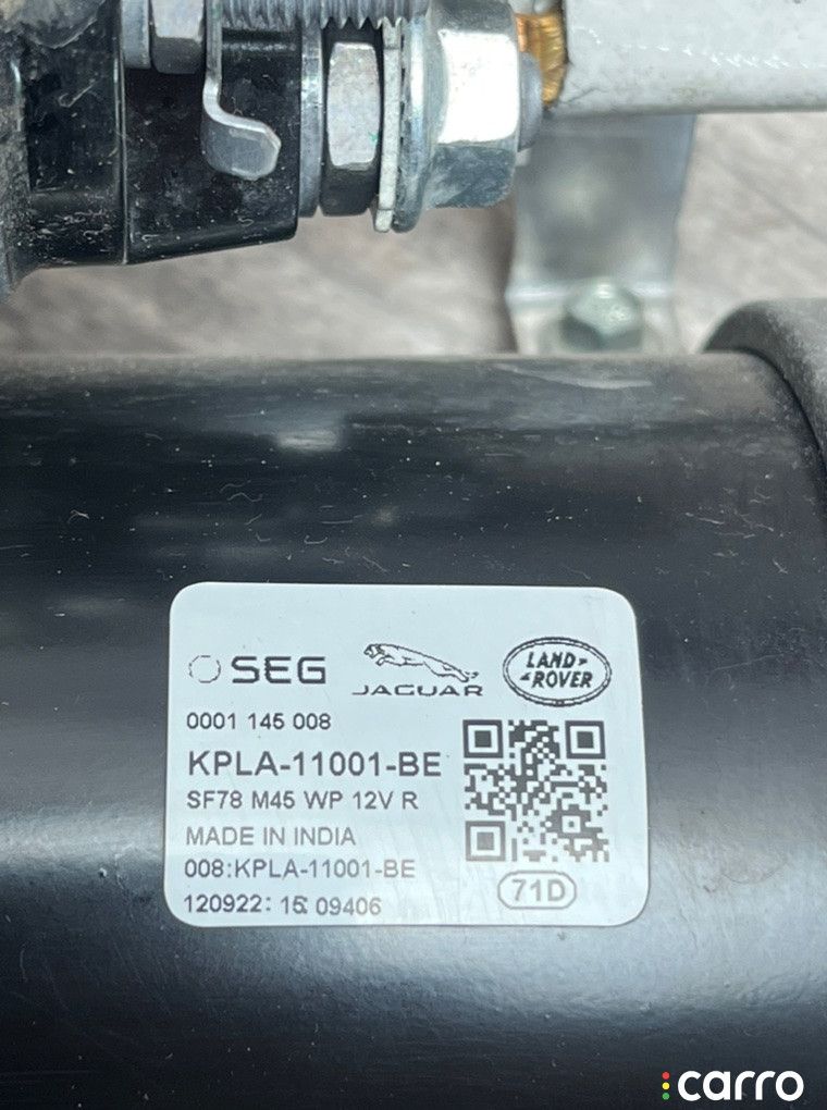LR121192, KPLA11001BE Стартер Land Rover Defender 2023г. - фото №5